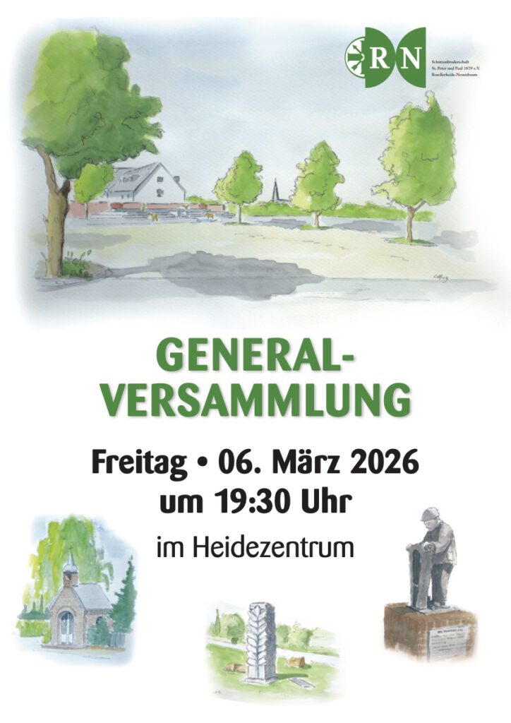 Plakat Generalversammlung